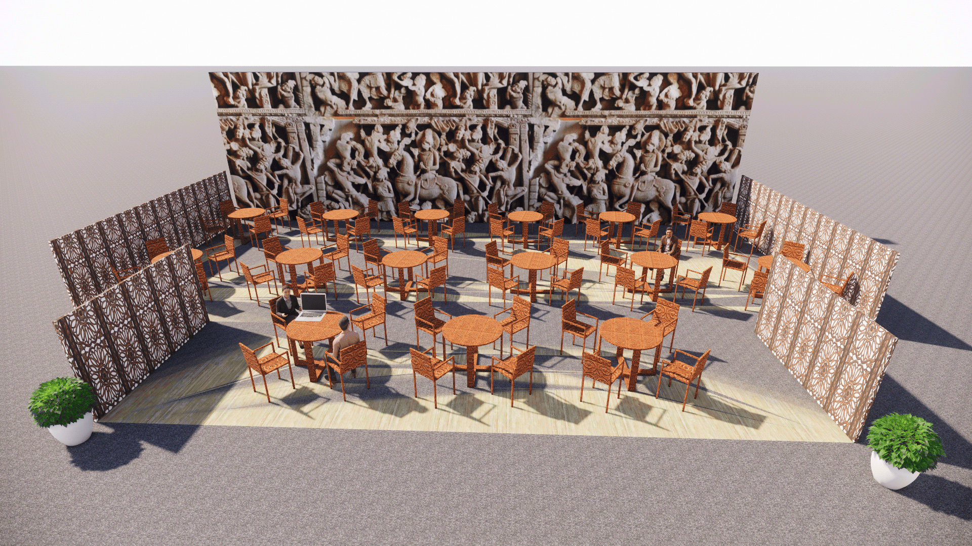 印度馆瓜达拉哈拉世博会设计丨墨西哥瓜达拉哈拉-45