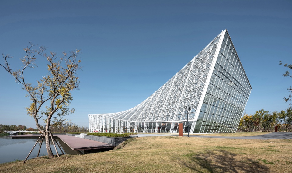 南通植物园温室 | 轻舟造型，四季花卉展示-96