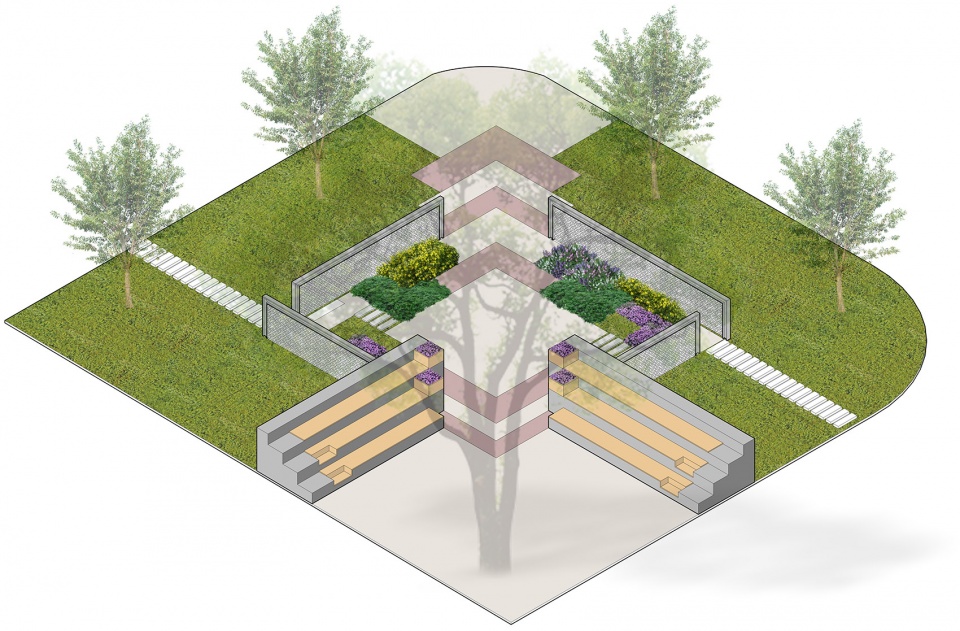同济大学四平校区四个广场，绿色更新典范-12