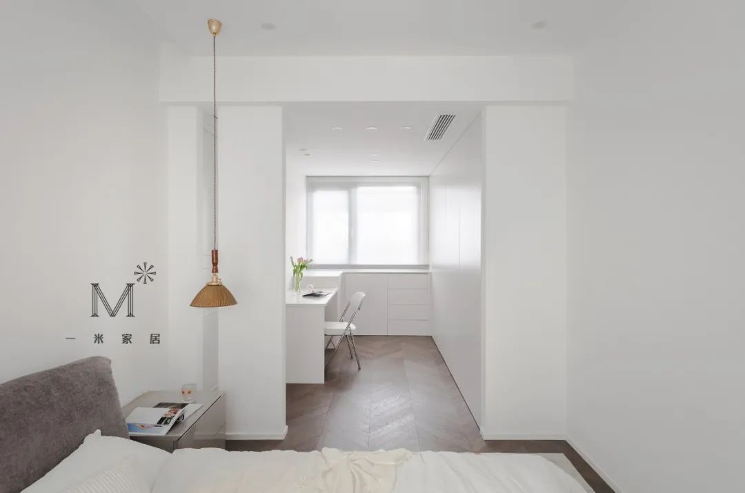 90㎡现代婚房 | “黑白灰”的纯粹浪漫-52