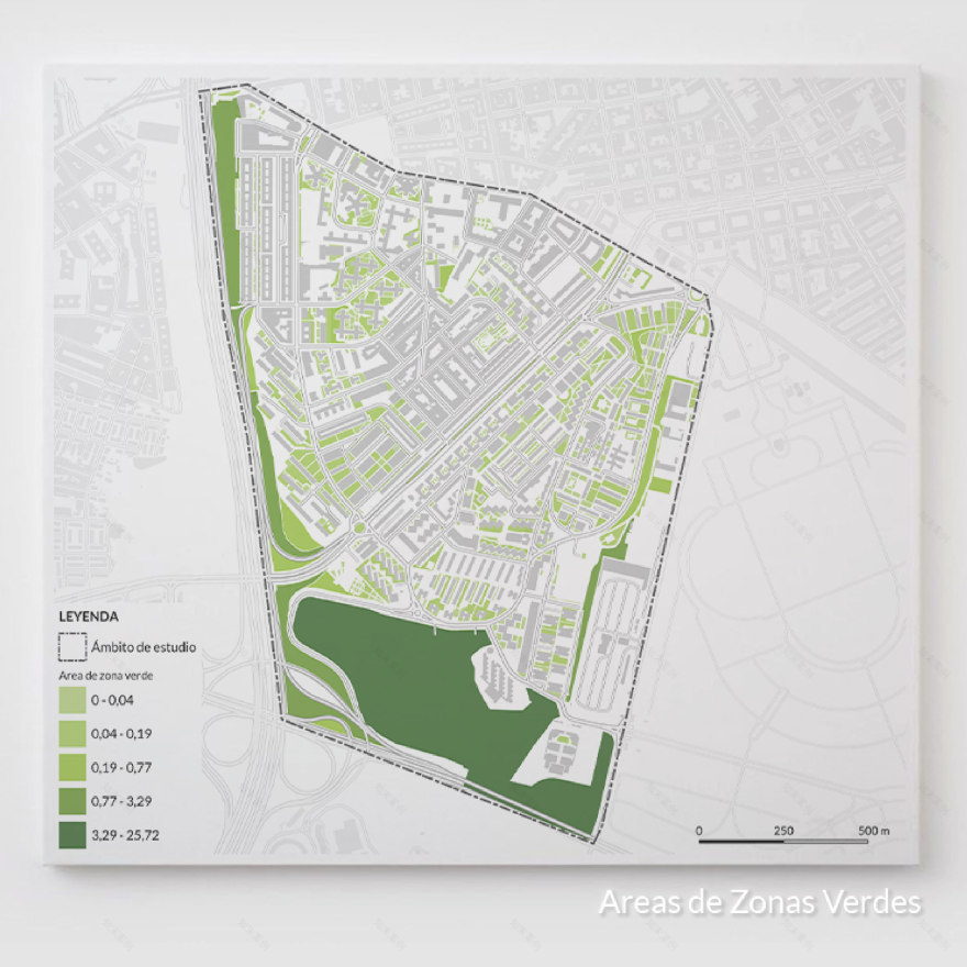 马德里地理信息系统分析丨西班牙马德里丨MUPUT ETSAM-10