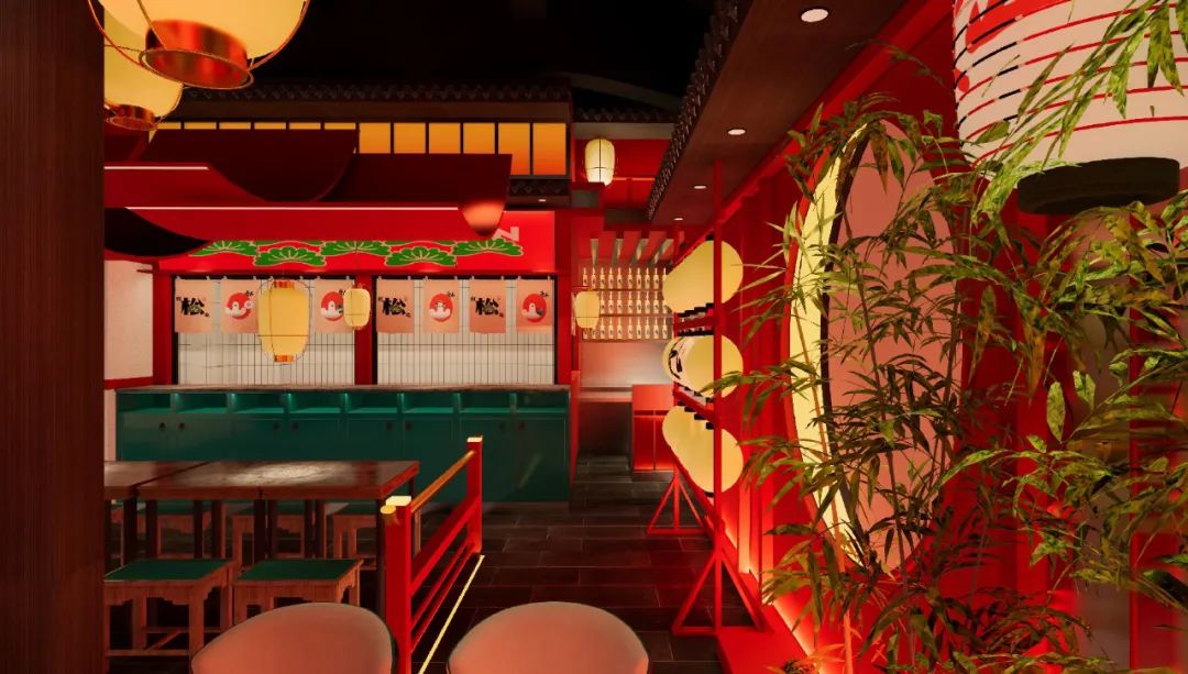 漫山日料品牌空间全案设计丨中国长沙丨由里设计-51