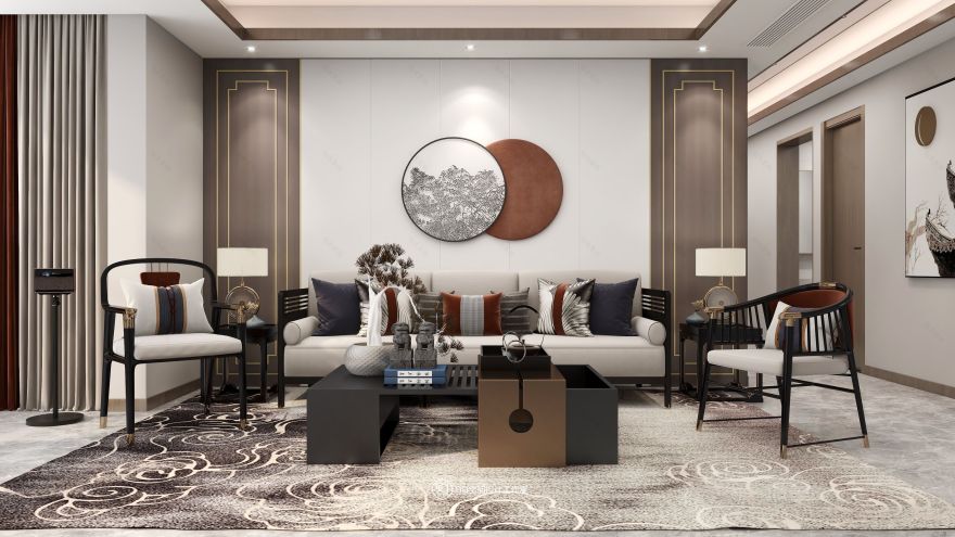 千千阙歌 · 155 平方新中式设计-4