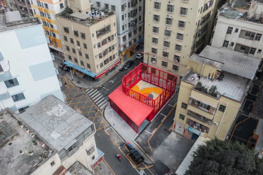 深圳元芬村燃篮球场丨中国深圳丨ATMOperation-13