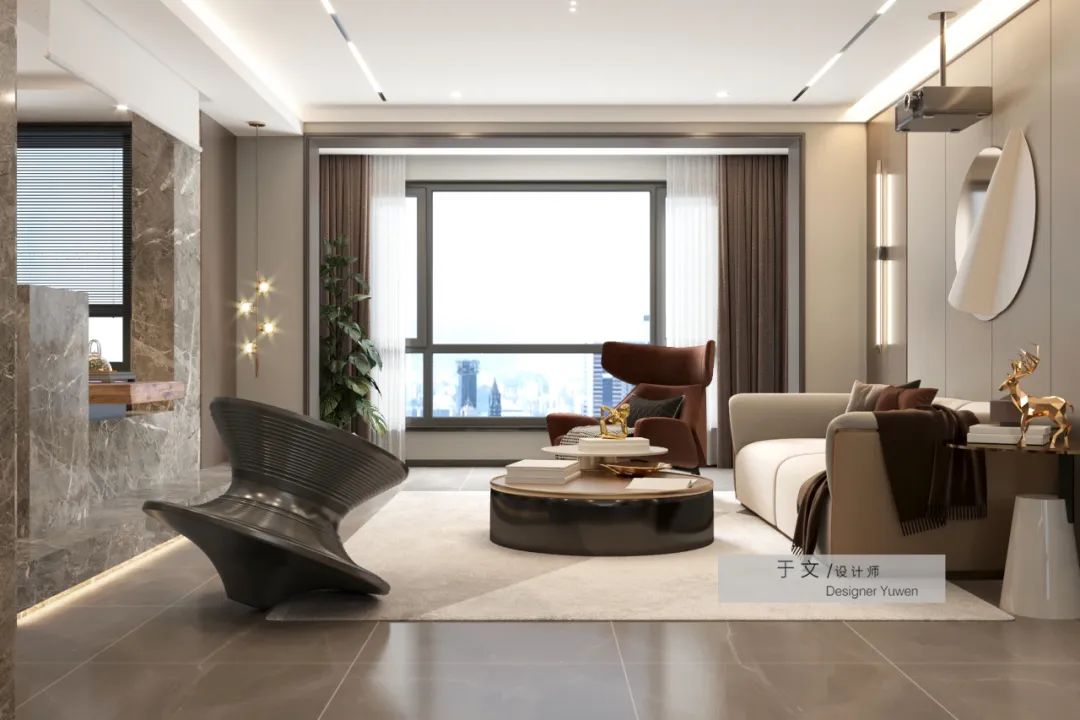 远洋大河宸章 | 现代轻奢家居,生活美学的艺术呈现-25