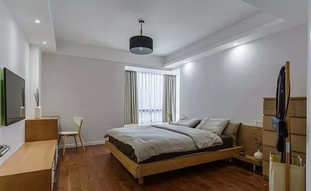 135㎡冷淡MUJI风，原木自然清新范儿！-9