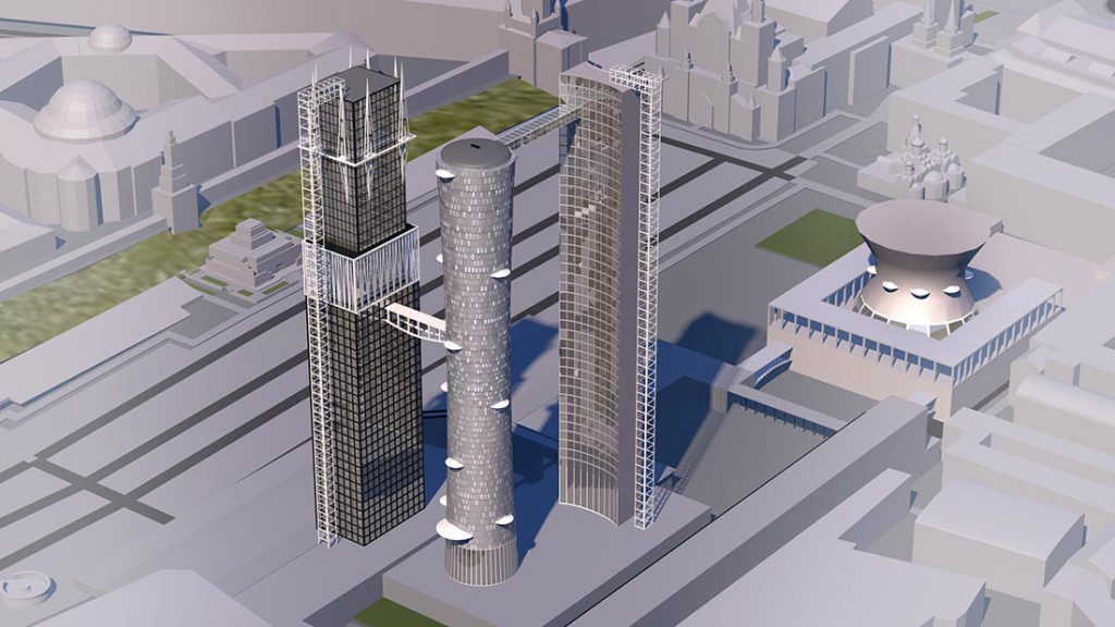 苏联重工业人民委员部大楼设计丨俄罗斯莫斯科丨亚历山大和维克多·韦西宁等众多苏联建筑师-10