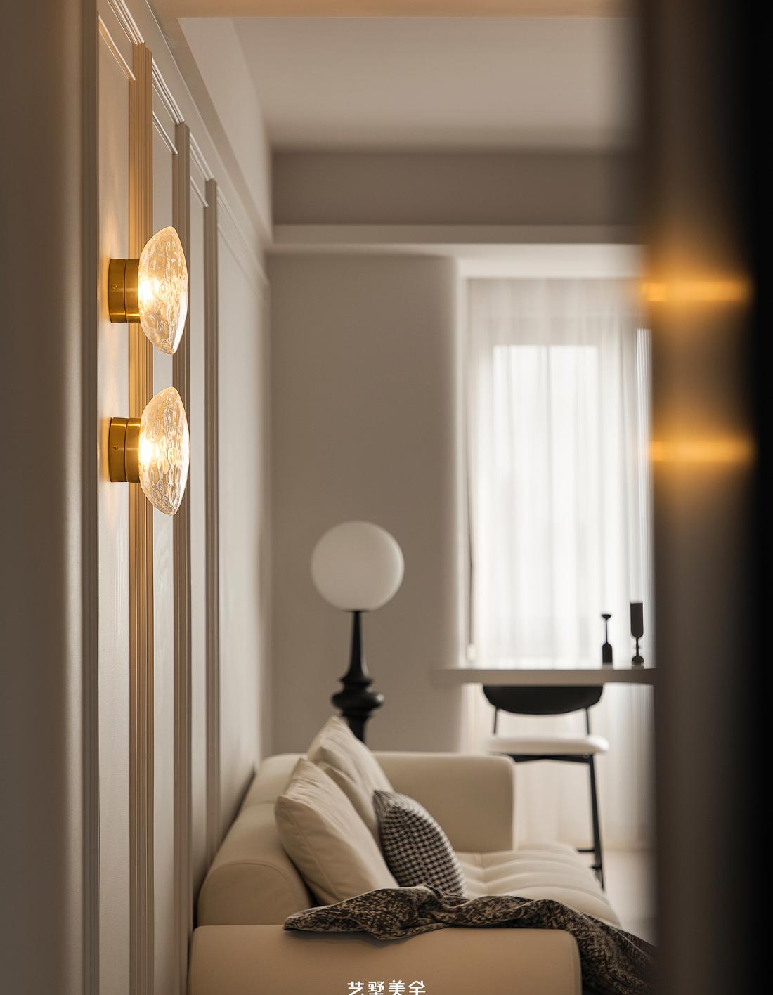 142㎡现代法式多功能客厅丨中国合肥丨艺墅美宅设计-22