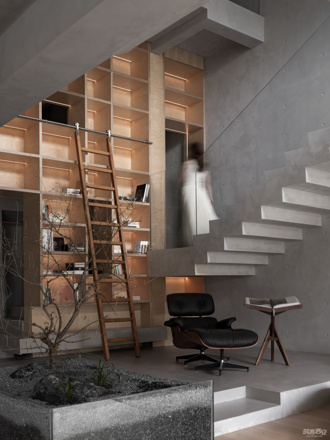 华侨城108坊别墅空间设计丨中国西安丨ANGSTUDIO-43