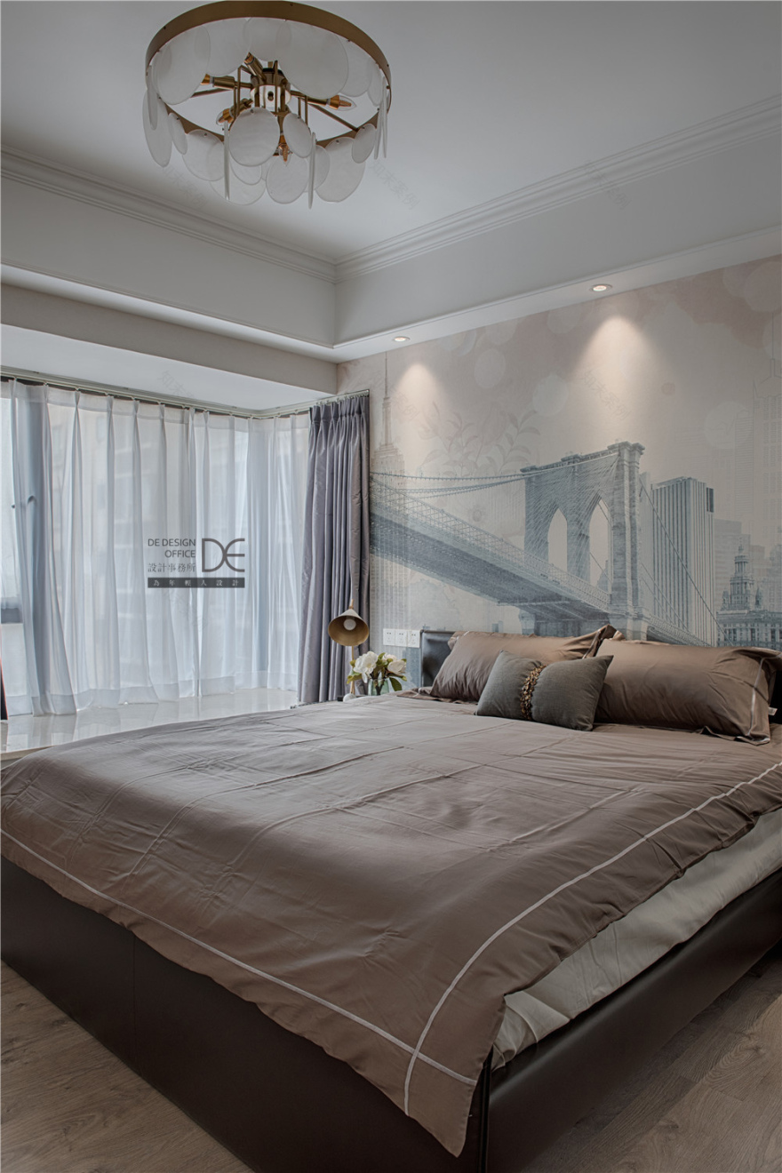 江与城千山万树·美式风格家居设计案例-47