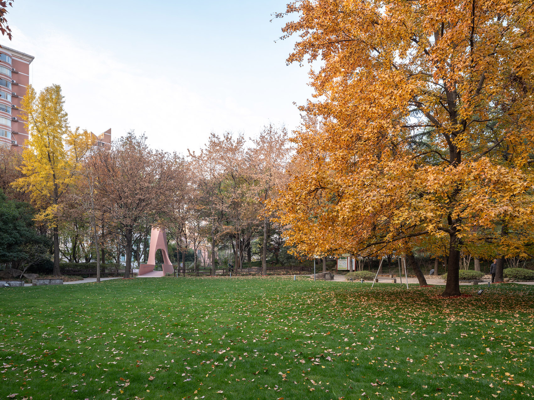 上海华山绿地步行桥（囍桥）丨中国上海丨HCCH合尘建筑-77