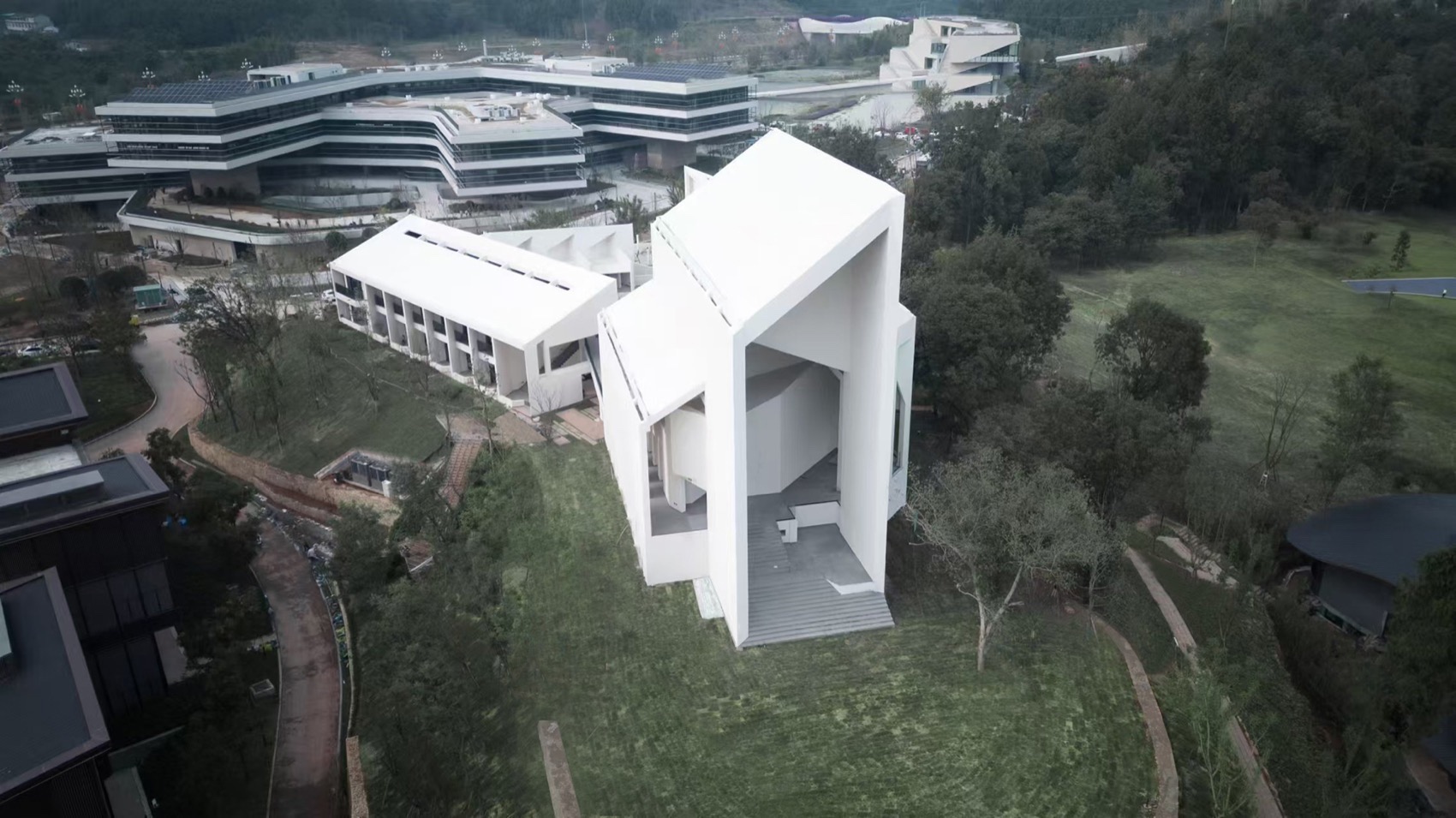 凯州新城中央音乐公园婚礼堂及酒店丨中国德阳丨STUDIO QI建筑事务所-13