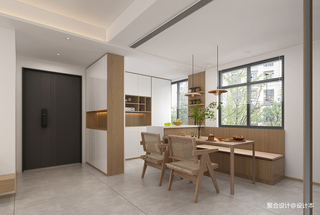 25万元三居130平米装修案例·燕麦色清新文艺的家-10