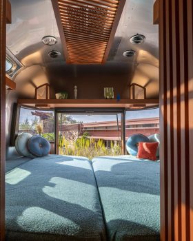 "Usonia aesthetics" inform Frank Lloyd Wright Airstream trailer