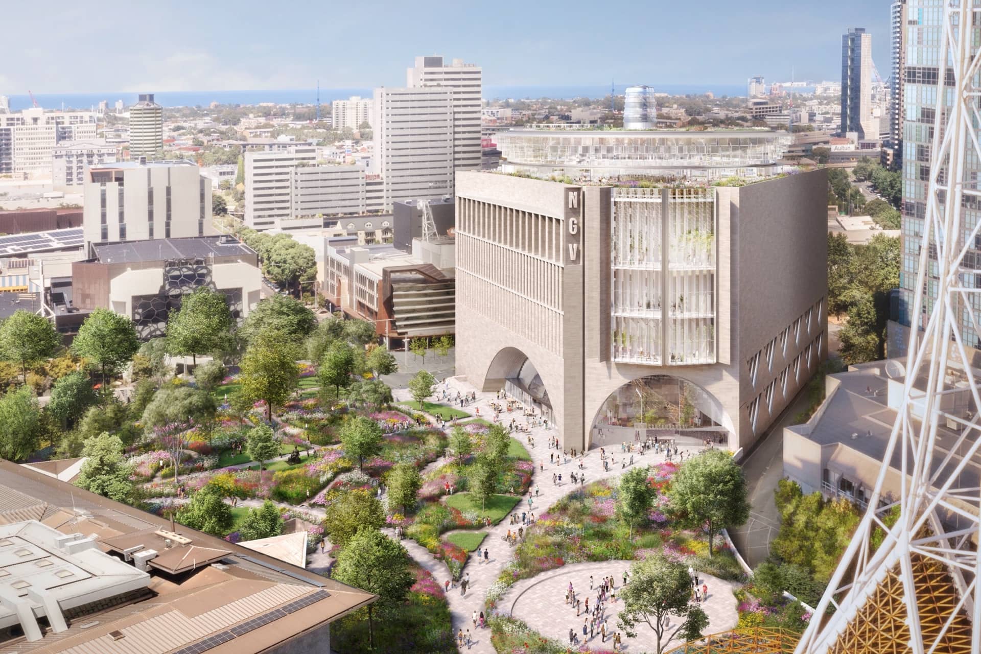 墨尔本艺术区重建及NGV当代艺术馆项目丨澳大利亚墨尔本-16