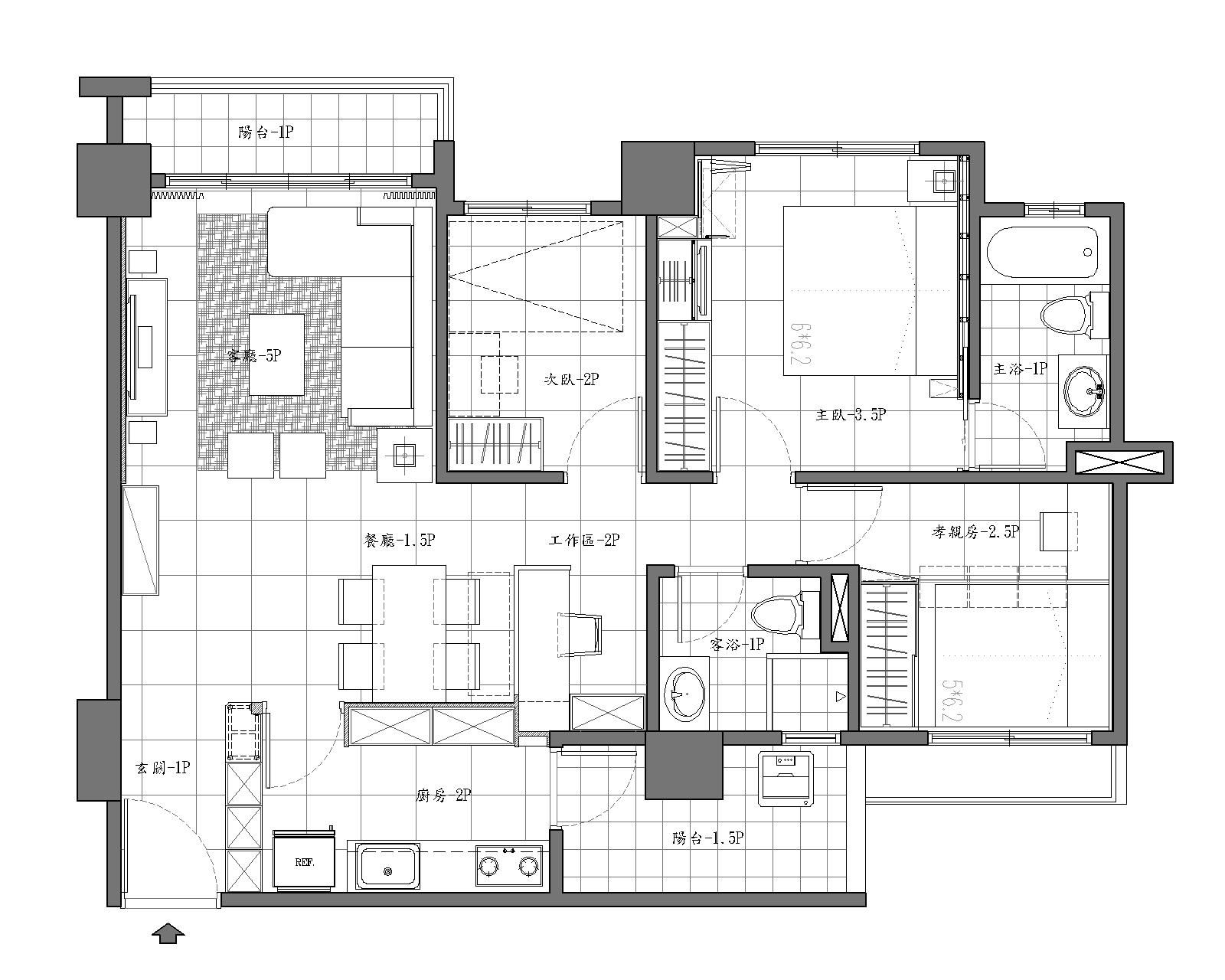 轻工业小资宅  谆禾设计-18
