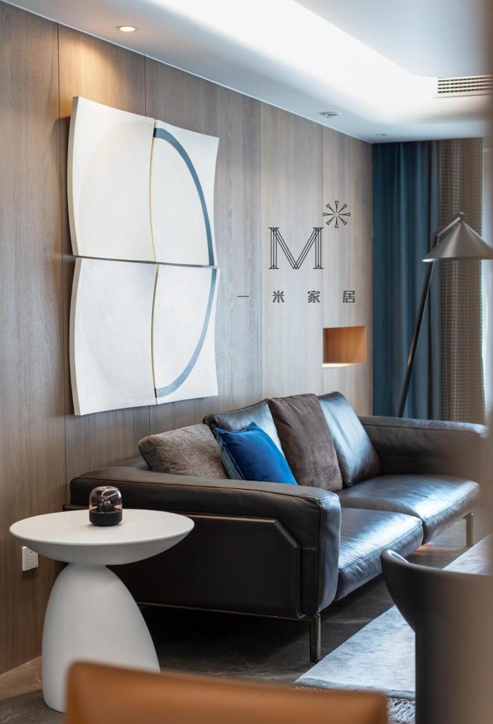 平层丨【一米家居】舒适温暖与空间的幸福对话-14