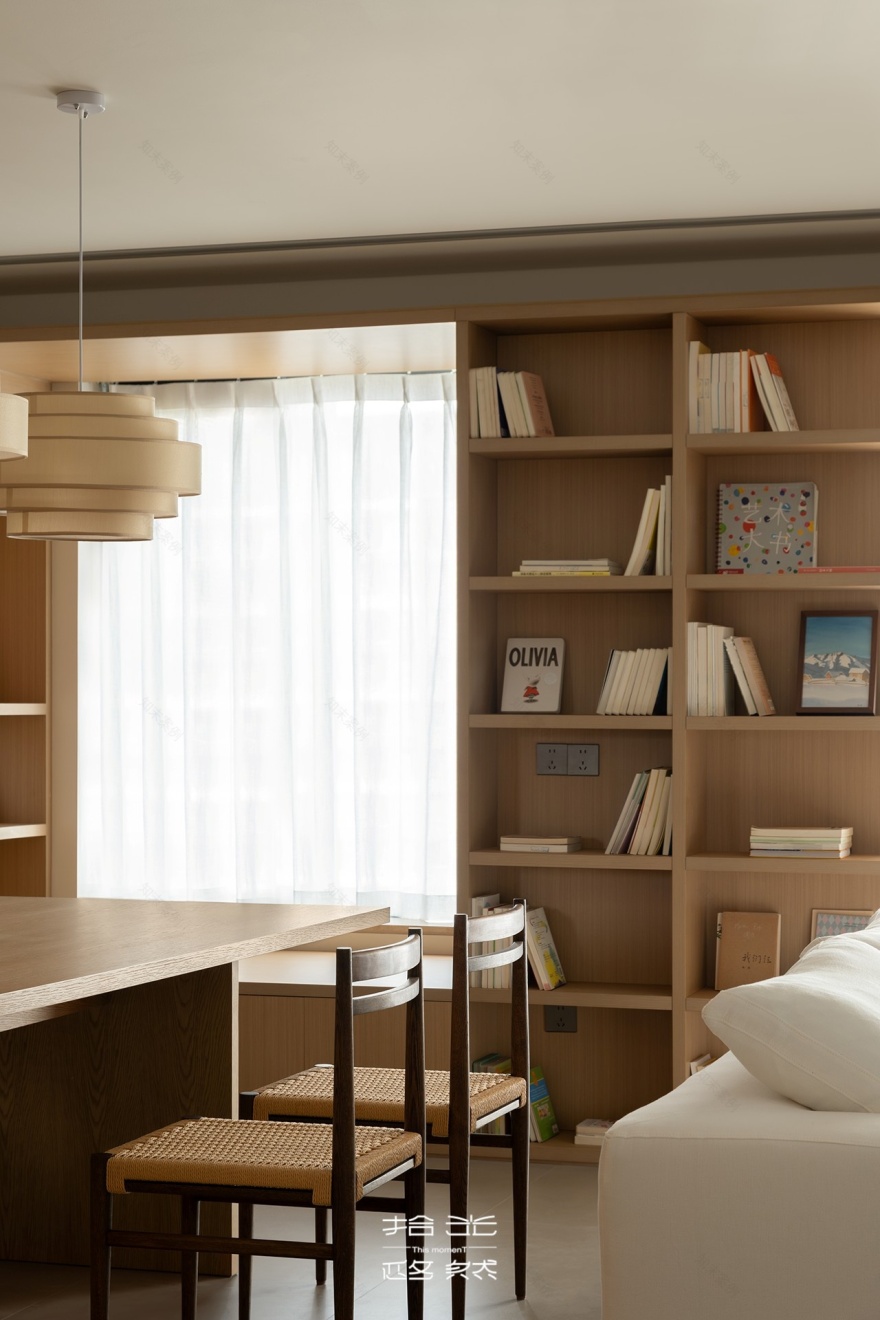 把图书馆搬进客厅,装得下书籍也盛满了陪伴 · 拾光悠然设计-26