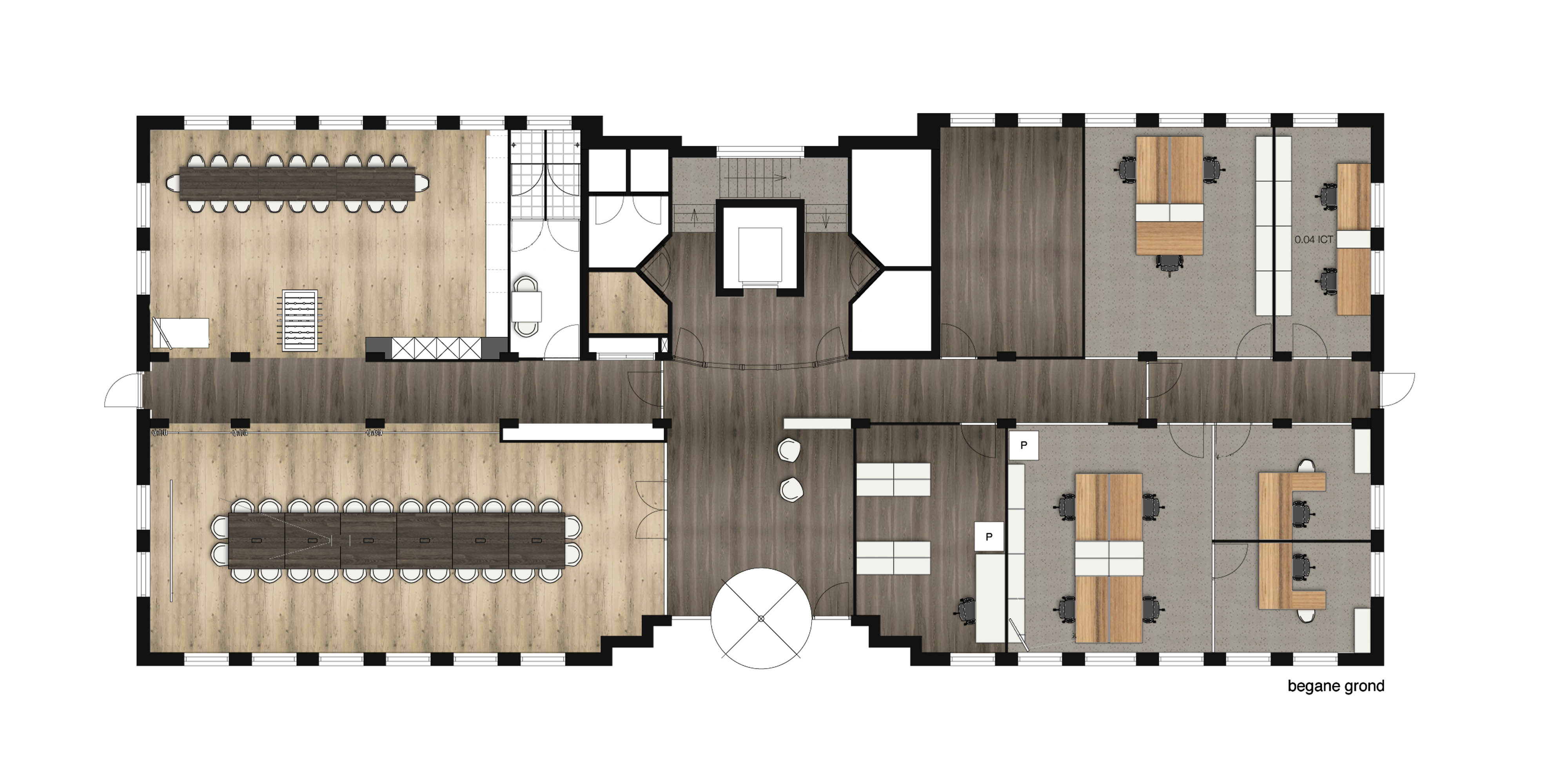 荷兰 Omega Pharma 办公室设计,灵活共享空间促进协作-10