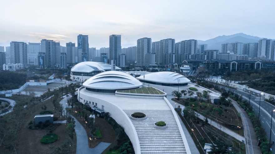 梅州两馆一场项目(城市展览馆,科技馆)丨中国梅州丨华南理工大学建筑设计研究院有限公司孙一民工作室-39