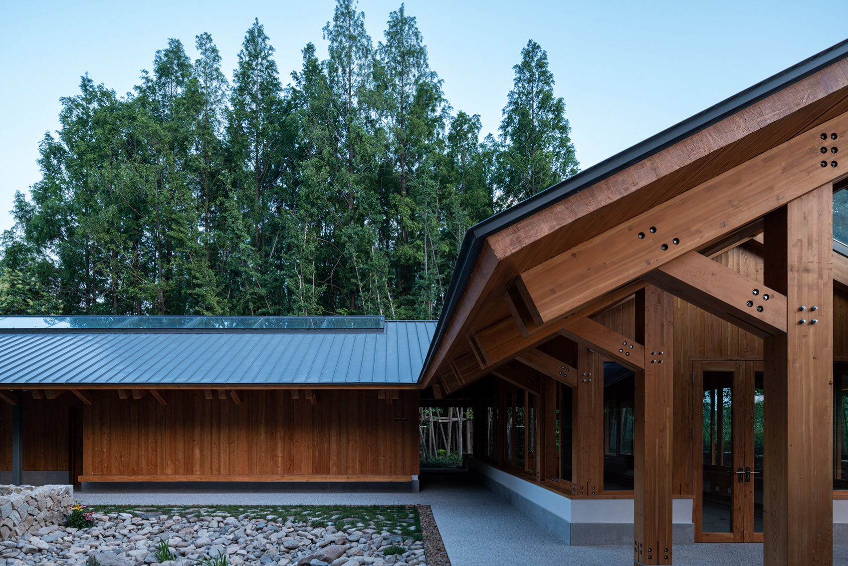 长宁外环生态公园带市民服务驿站丨中国长宁丨致正建筑工作室,冶是建筑-35