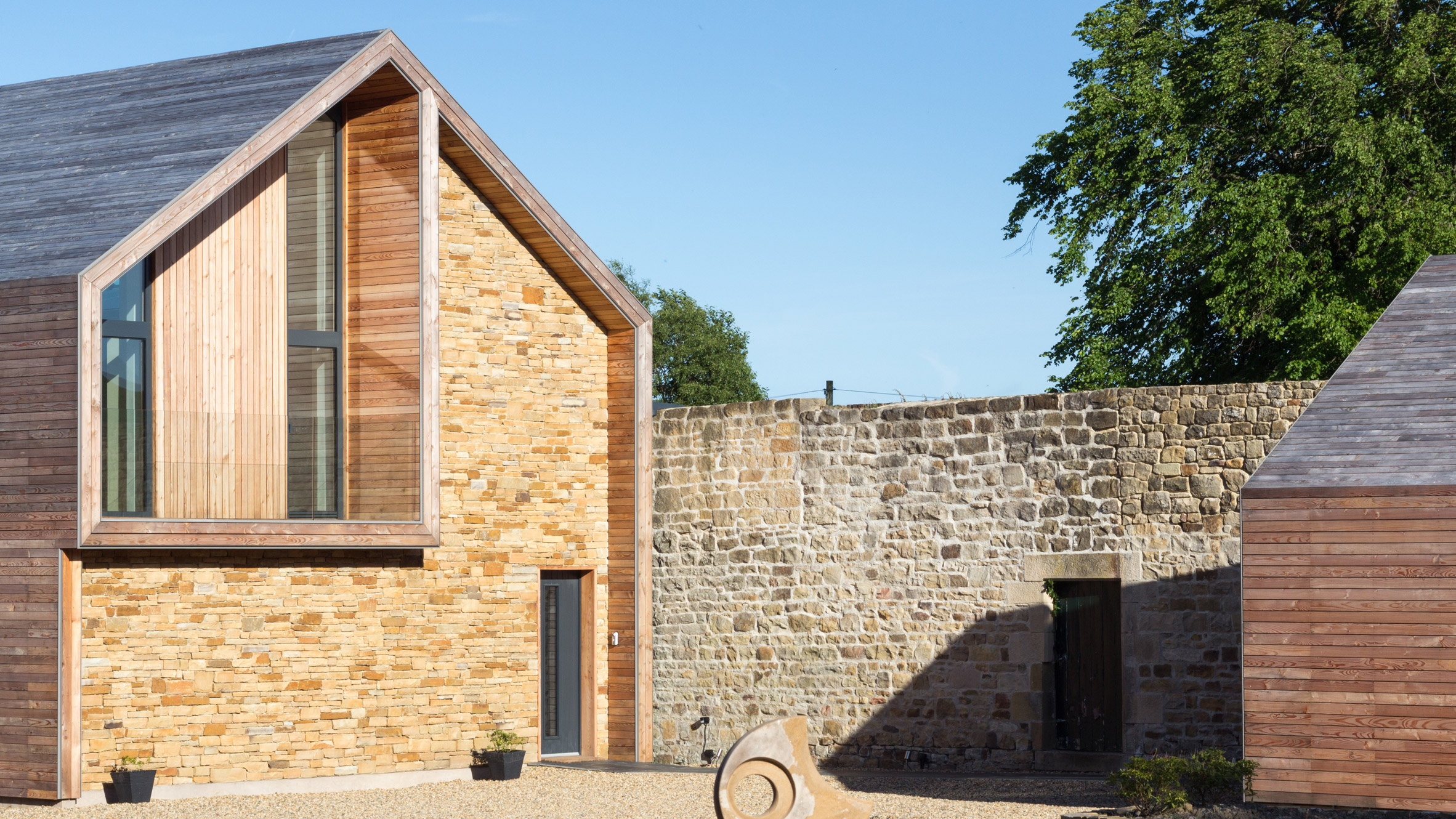 Richard Pender and Dan Kerr combine local materials at self-built house-0