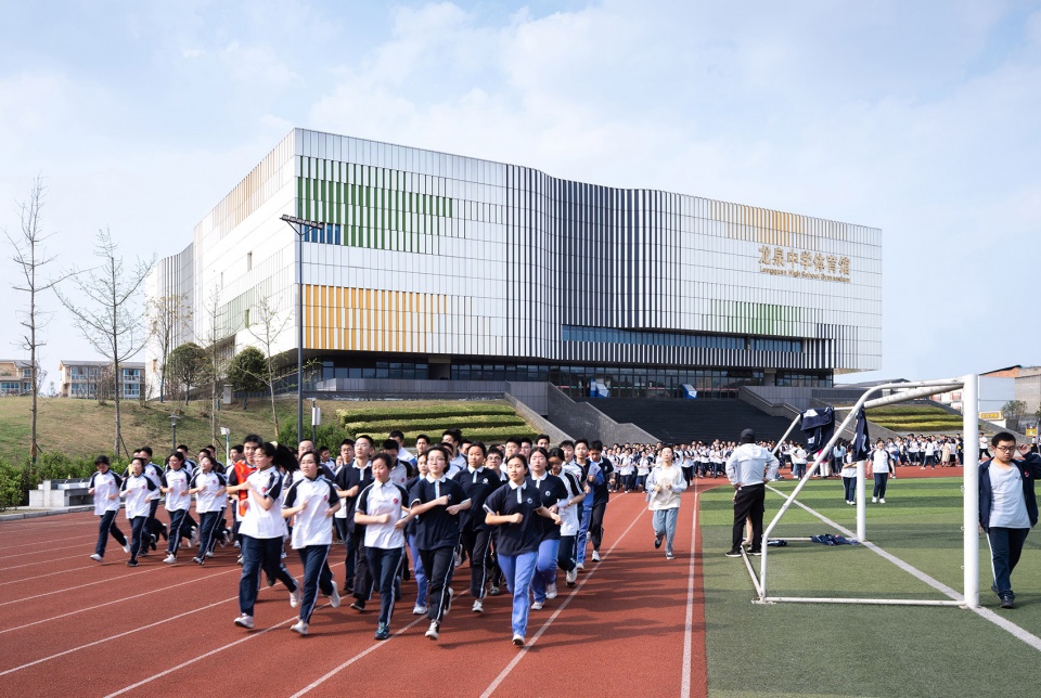 龙泉中学体育馆 | 高效利用空间的多功能设计典范-33