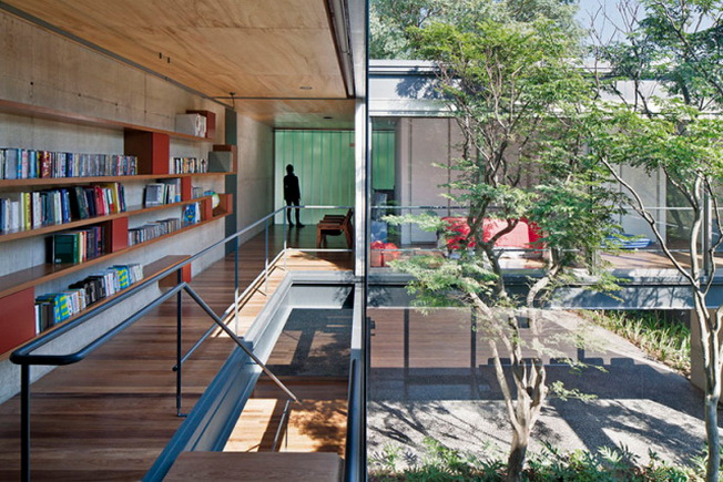 圣保罗带庭院住宅丨巴西圣保罗丨UNA Arquitetos-9