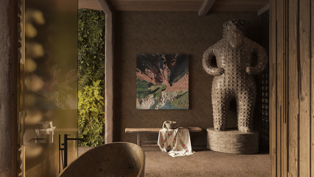 乌克兰酷似飞碟的山顶酒店丨MAKHNO Studio 工作室-23