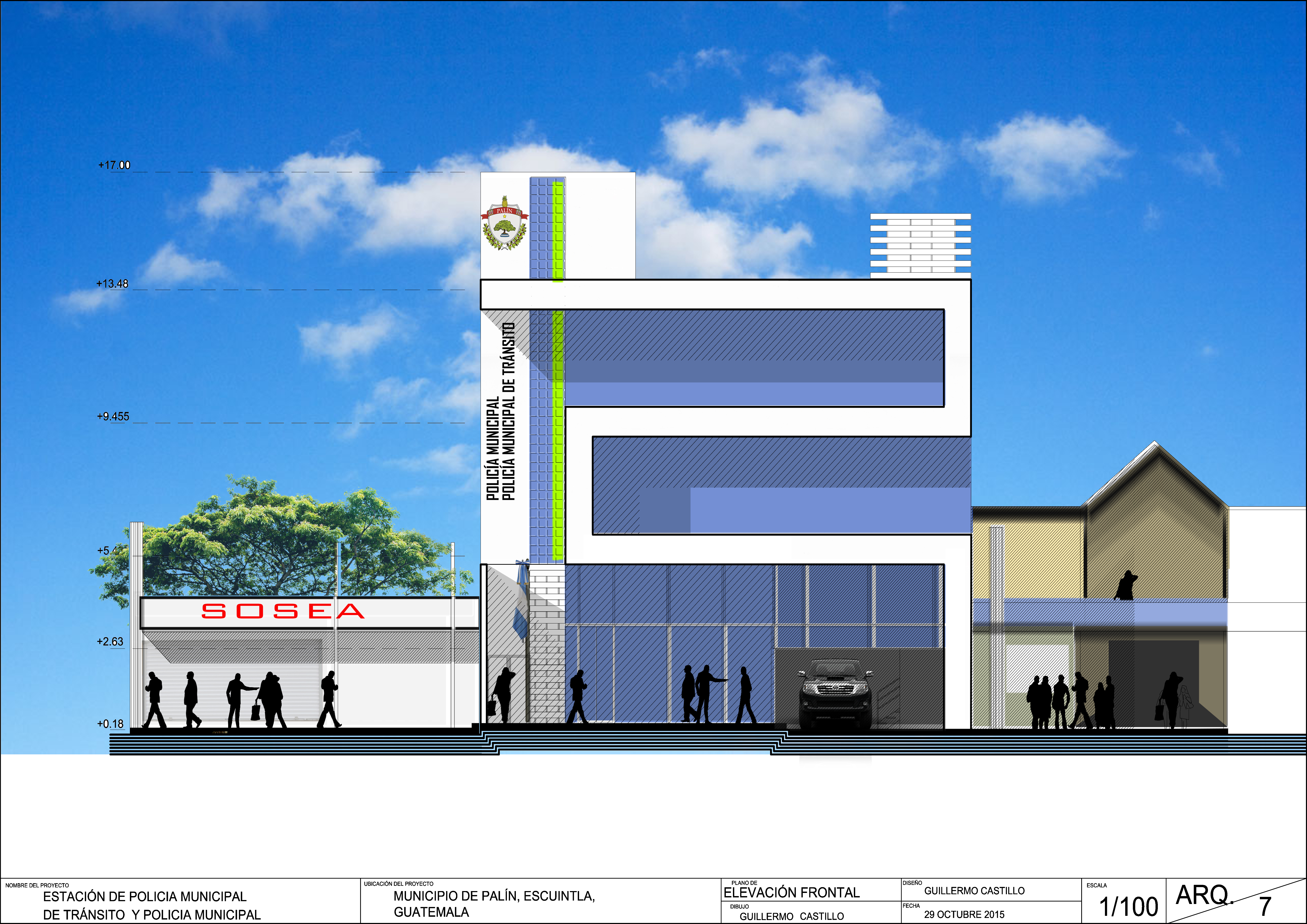 GC Arquitecto 打造的未来派交通警察局办公空间-28