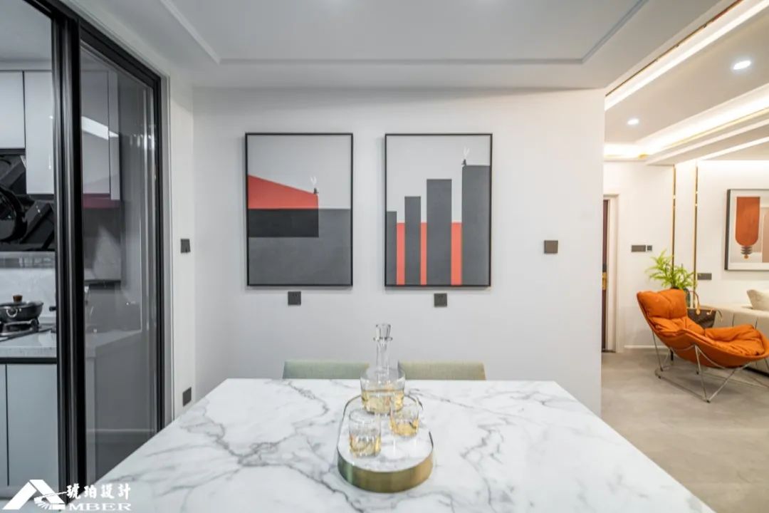 南方大厦 110㎡现代轻奢婚房，设计师王熠辉打造舒适生活空间-58