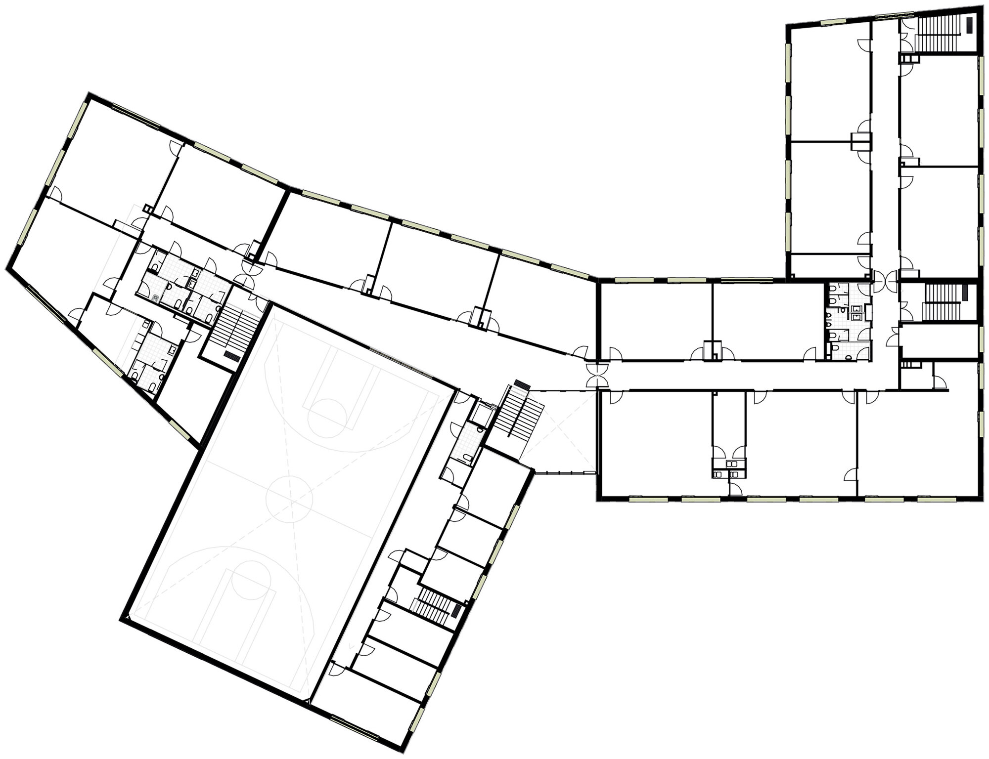 圣多米尼克萨维奥高中学院及体育馆丨法国丨Atelier Téqui Architects-43