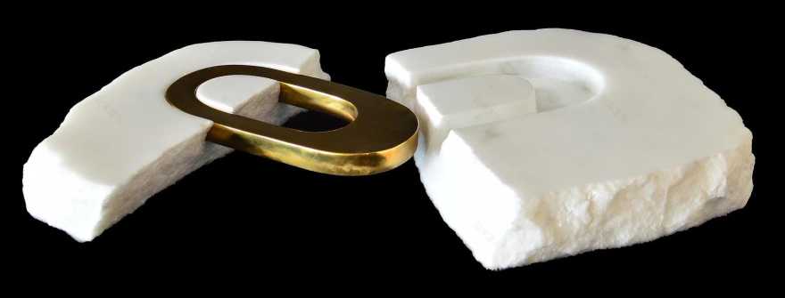 日裔雕塑&景观设计师OKASHIMO创造的系列石头艺术品-35