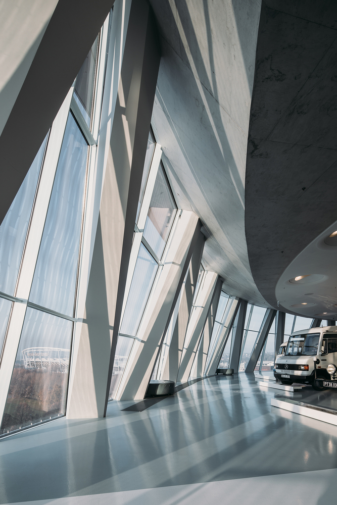 奔驰博物馆 | 混凝土奇迹,寓教于乐的互动空间-45