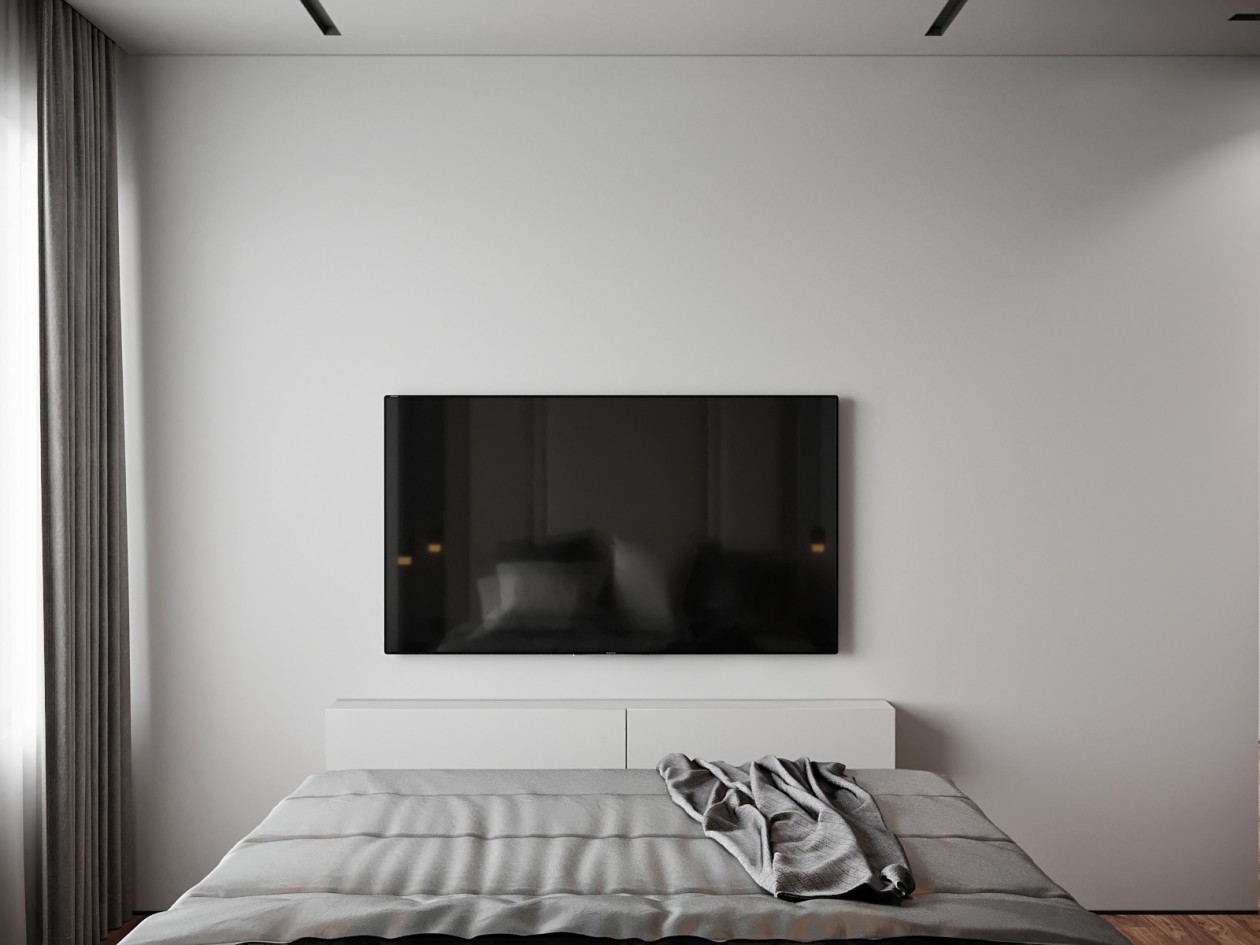 高级灰住宅设计 丰富且极具层次的质感-15