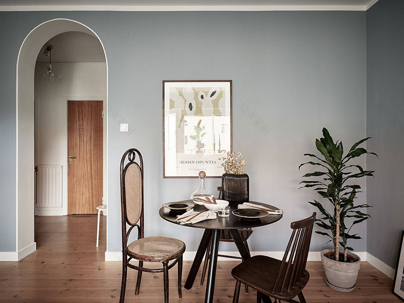 简约北欧风一居室公寓设计-7