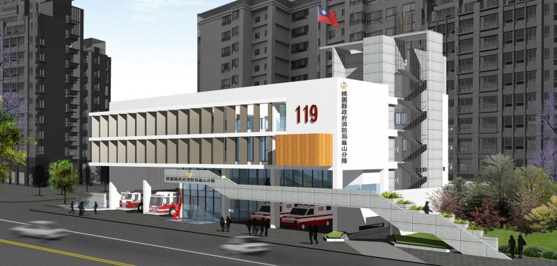 龜山消防分隊Gueishan Fire Station丨許智凱建築師事務所,宇禾設計-45