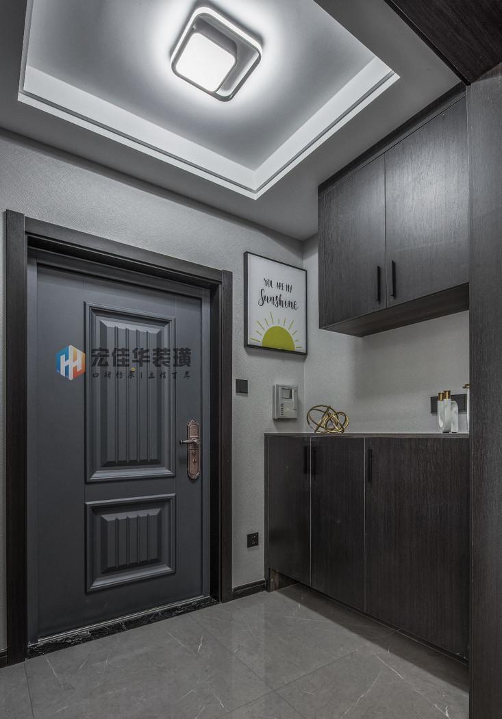 现代黑白灰,打造简约大气家居空间-19