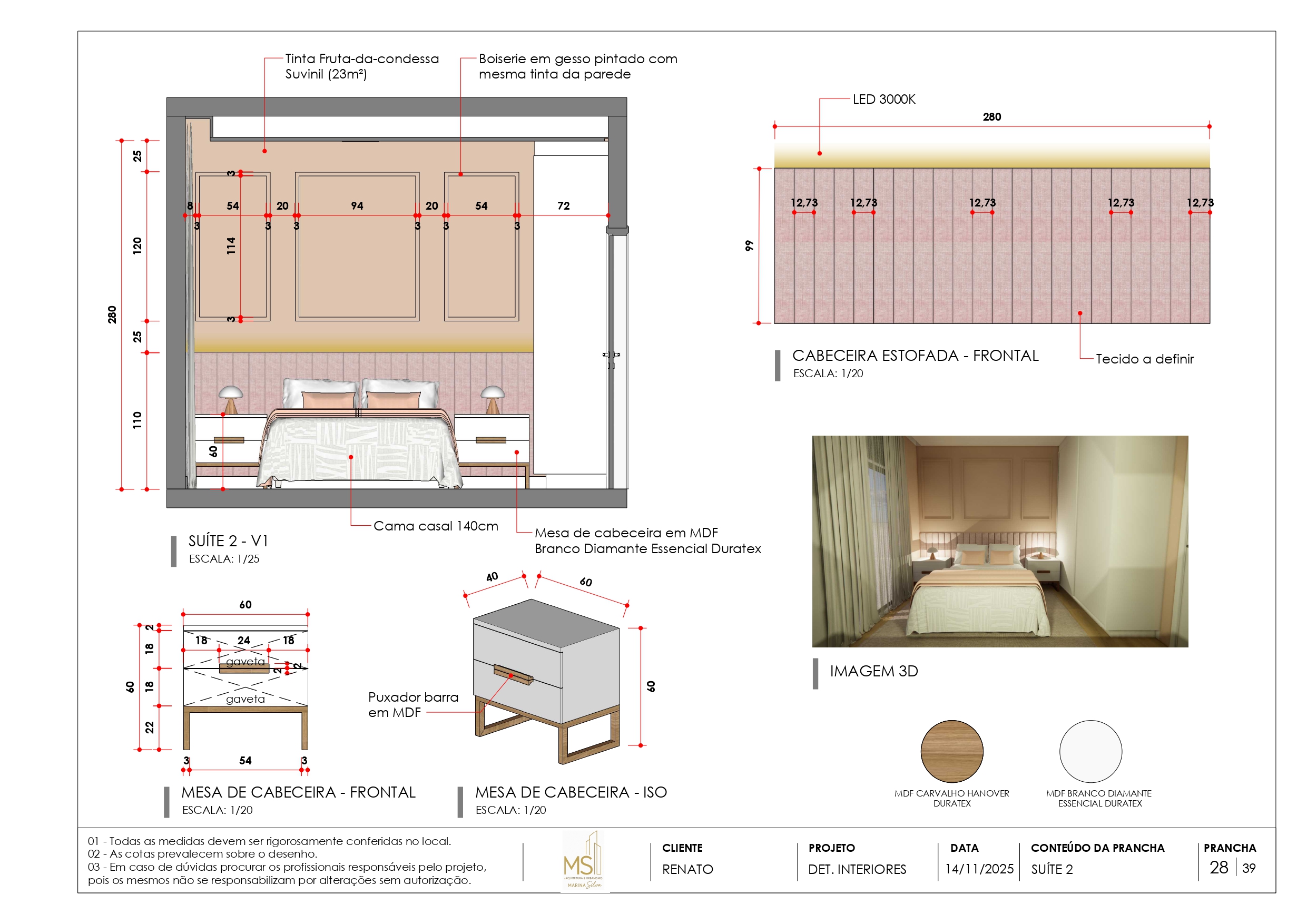 DETALHAMENTO DE INTERIORES CASA R-27