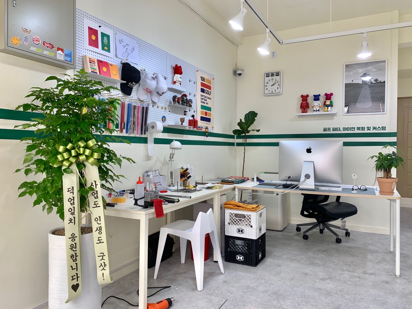 108GOLF-13 坪清爽氛围的高尔夫用品店设计-7