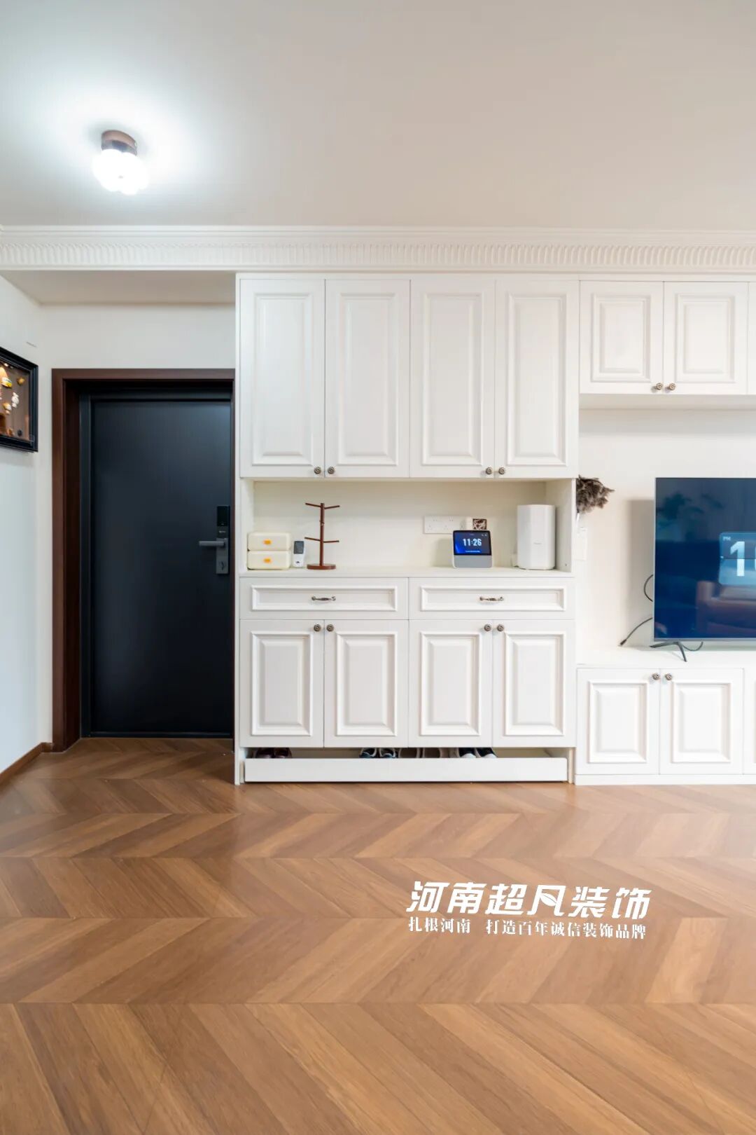 完工首发丨管城区金城街30号院，123㎡老房翻新，美式复古设计，优雅低调绽放-50