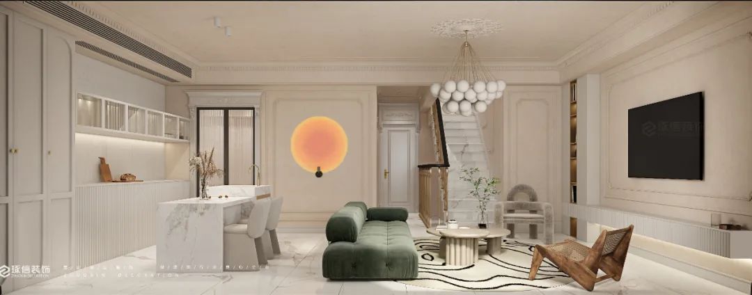 星河 One 法式混搭联排别墅丨中国重庆丨王阳洋-8