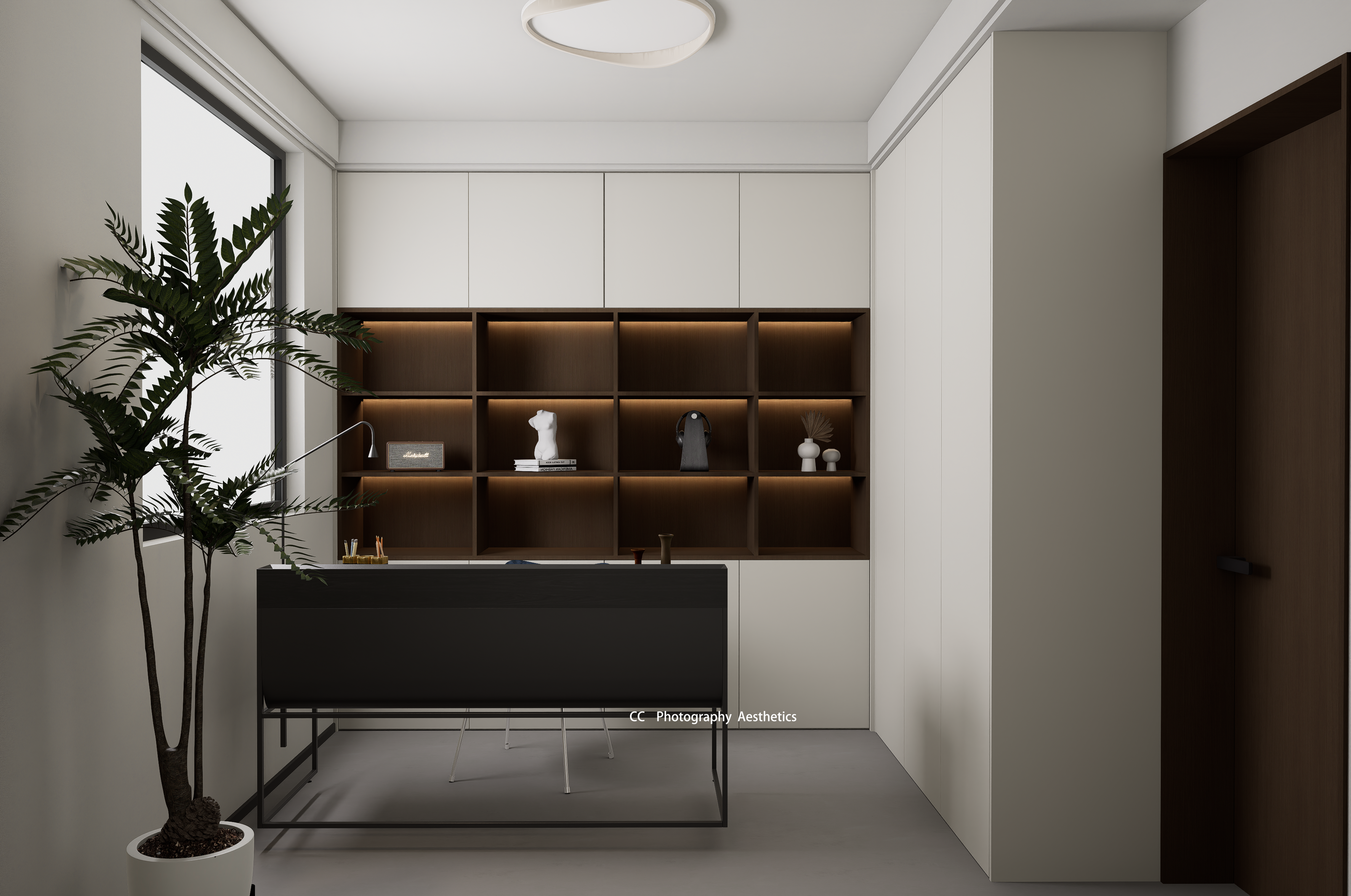 国睿华庭意式极简原创方案丨中国菏泽丨CC 空间设计工作室-59