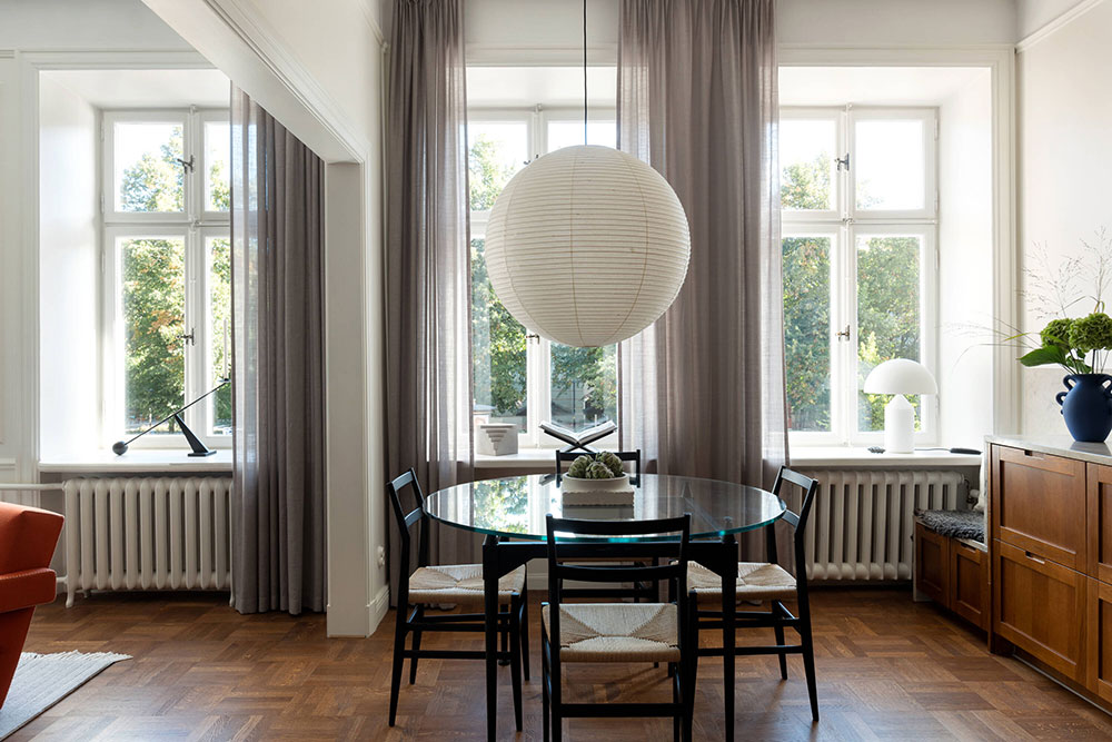 斯德哥尔摩优雅现代经典公寓设计-9