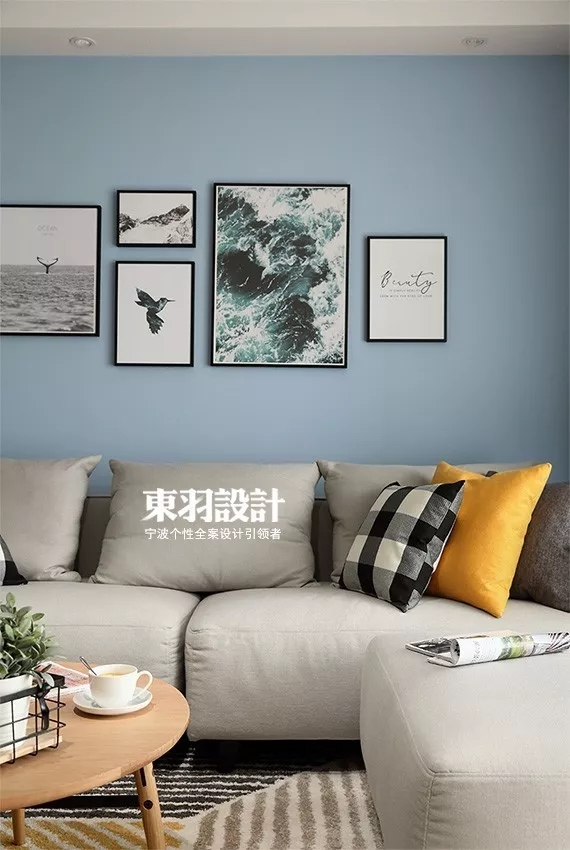 东羽设计 | 新外滩壹号140㎡北欧风-4