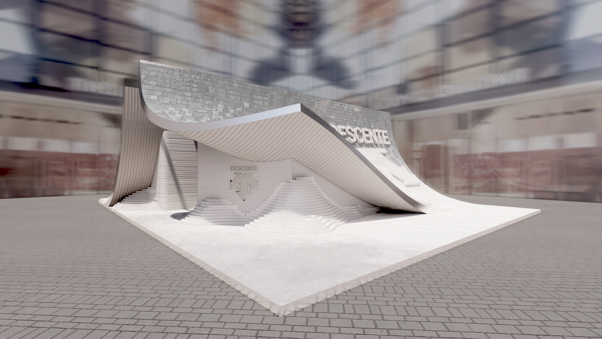 DESCENTE 快闪概念设计丨中国上海-6