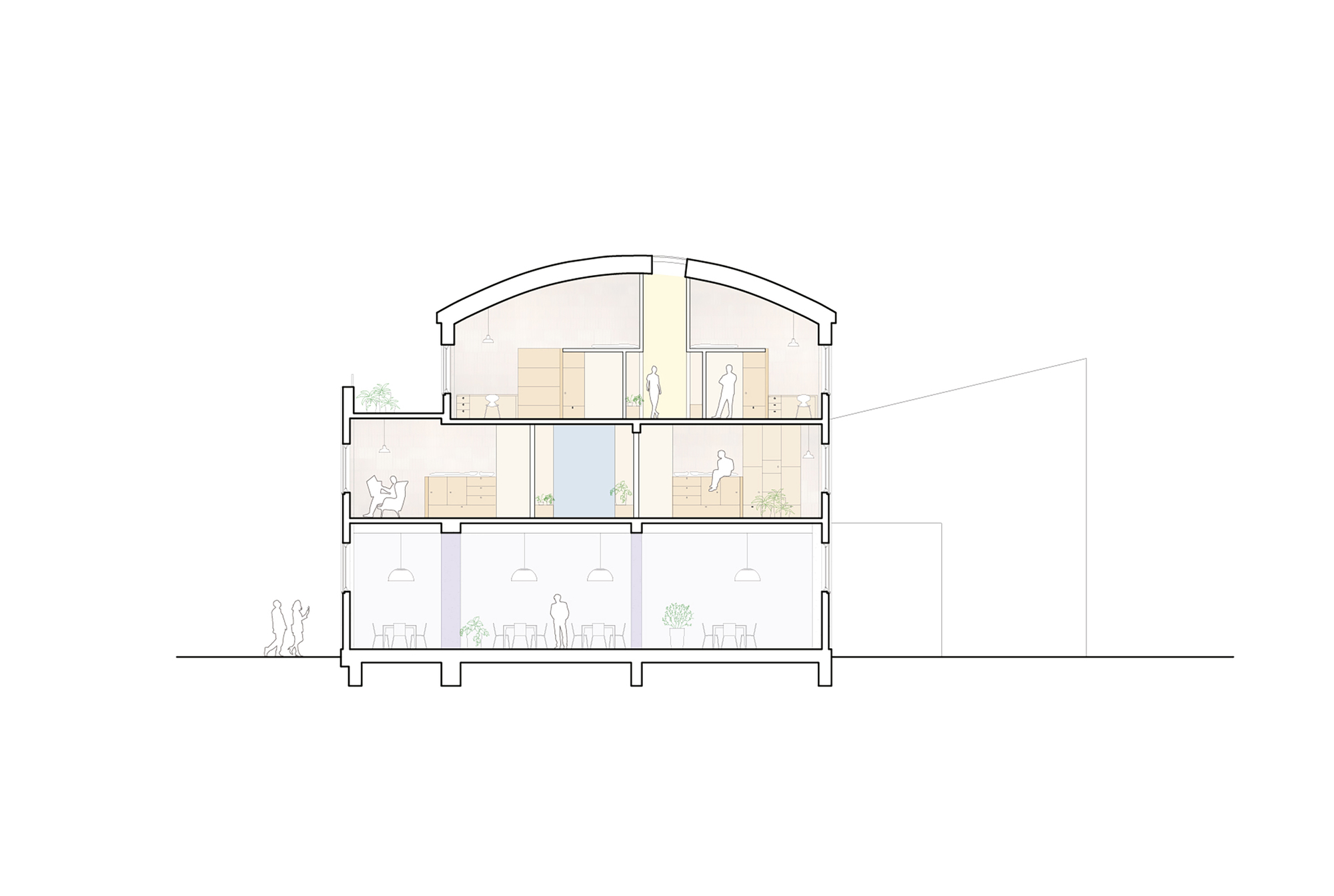 Filmlageret 社区住宅丨丹麦哥本哈根丨Spacon & X-58