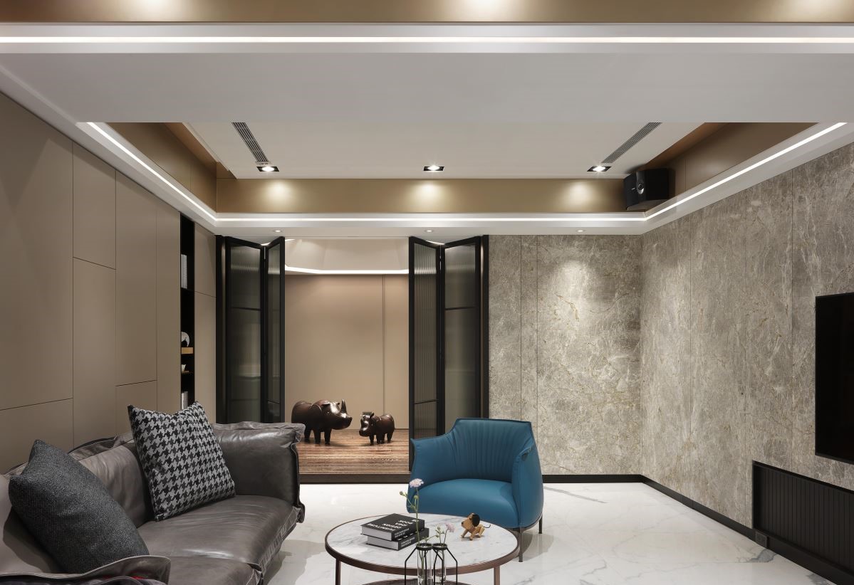 香槟色的典雅妆容  欣磐石设计-9