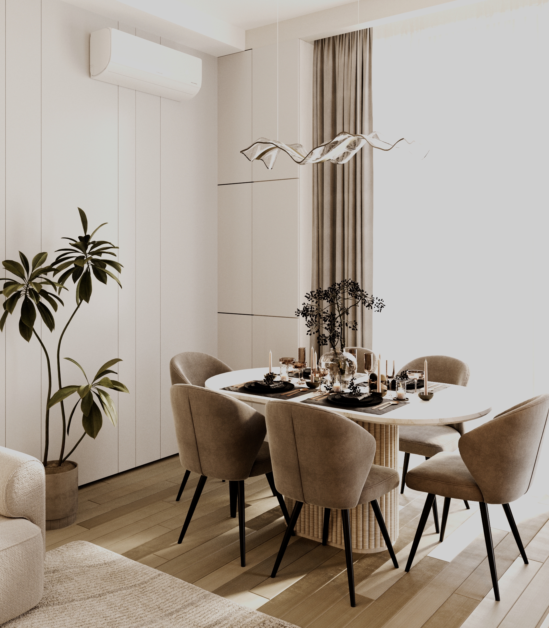 Kitchen/ Living Room Combo-1