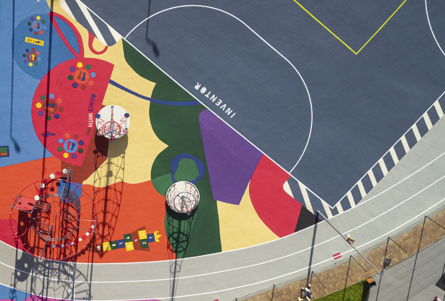 INVENTOR LANDSCAPE学校操场景观项目丨乌克兰基辅丨KYB Architects-15